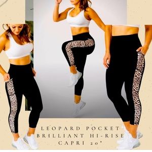 Zyia Leopard w/Pocket Leggings!